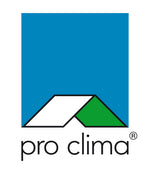 Pro Clima hivatalos márkalogó: a világelső intelligens légzárási és páraszabályozási rendszerek, fóliák és ragasztószalagok német prémium gyártója.