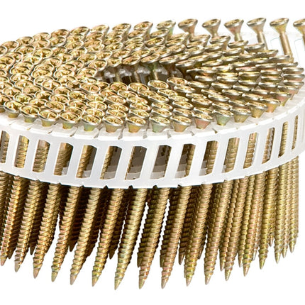 BECK STANDARD SCRAIL® 15° (Műanyagos) | rozsdamentes (A2) csavar-szeg | 2.8-2.9x50-75 mm