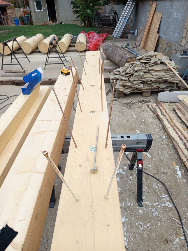 Schmid RAPID® FT CL hengeres fejű, végigmenetes szerkezetépítő facsavar