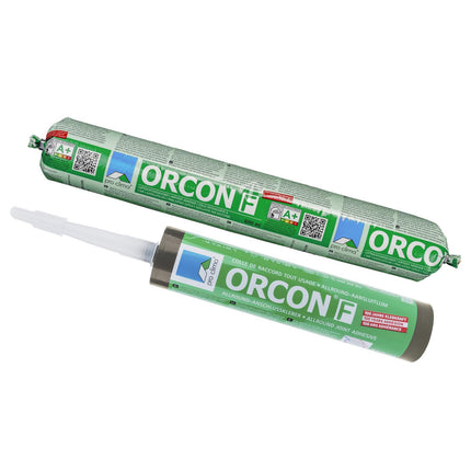 Pro Clima ORCON F tubusos tömítőragasztók: tartósan rugalmas paszták a párafékező fóliák és egyenetlen építőelemek szorítóléc nélküli kötéséhez.