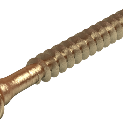 SHERPA Special Screw 6x65 mm: speciális horganyzott facsavar SHERPA alumínium vasalatok statikailag hitelesített rögzítéséhez.